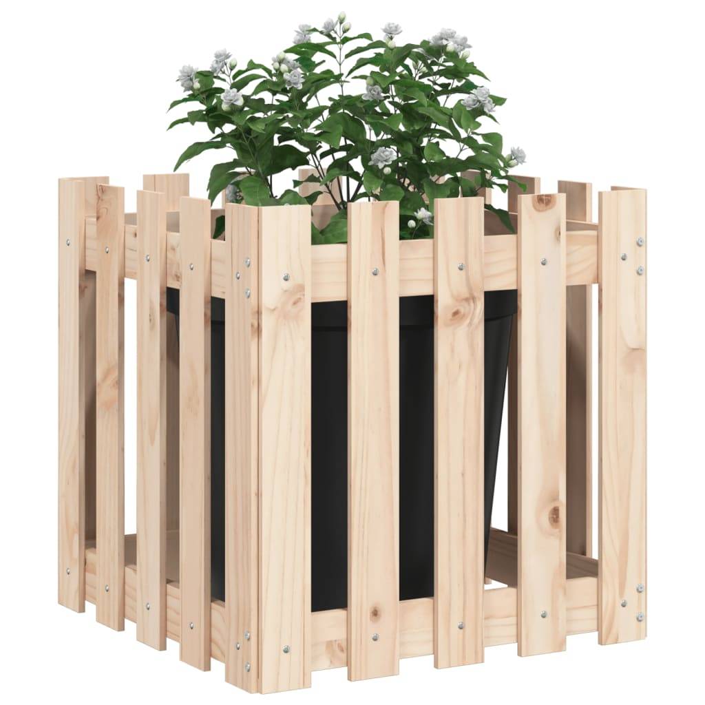 Prolenta Premium - Jardinière bois marron  50 x 50 x 50 cm  - Prolenta premium p320.5 - Image 3
