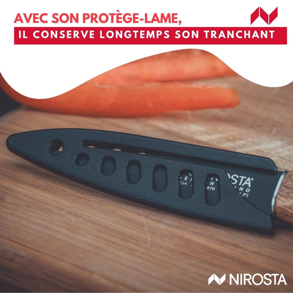 Couteau à légumes 19,5 cm Nirosta Flow - Image 7