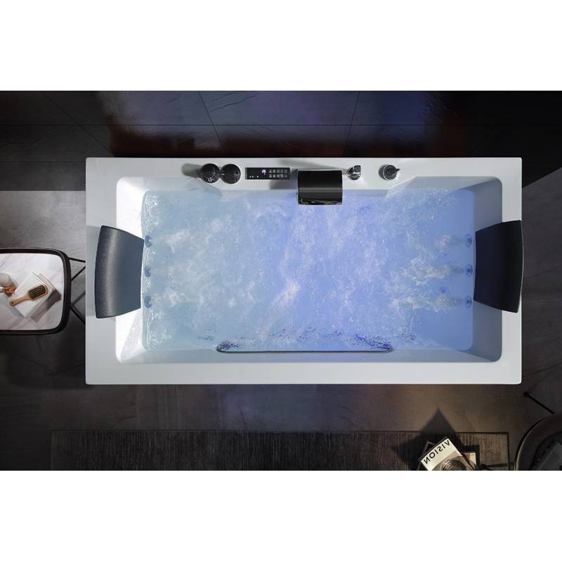 Baignoire balneo RIVIERA CONCEPT 1 place ARCHIPEL® 180x90 - Image 7