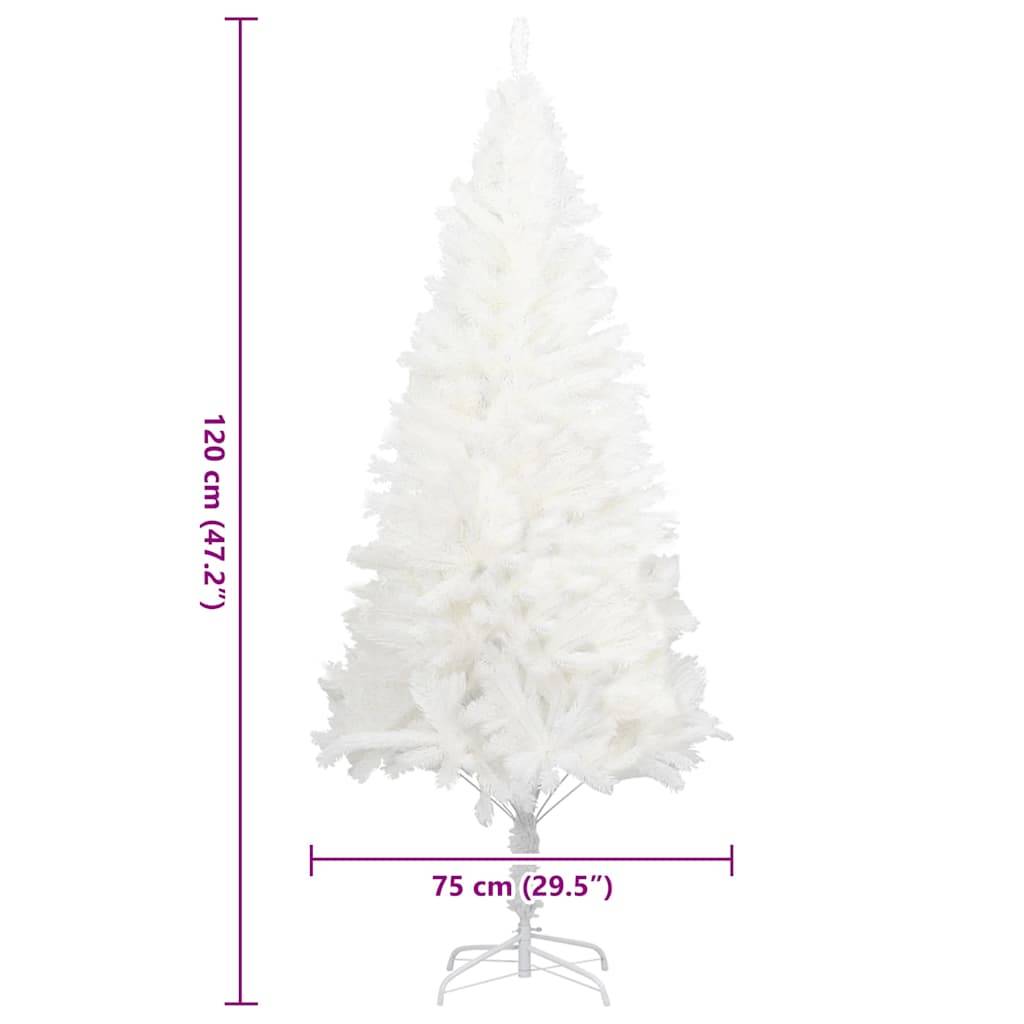 Maison Chic - Sapin de Noël | Arbre de Noël artificiel aiguilles réalistes blanc 120 cm Maison Chic - Image 6