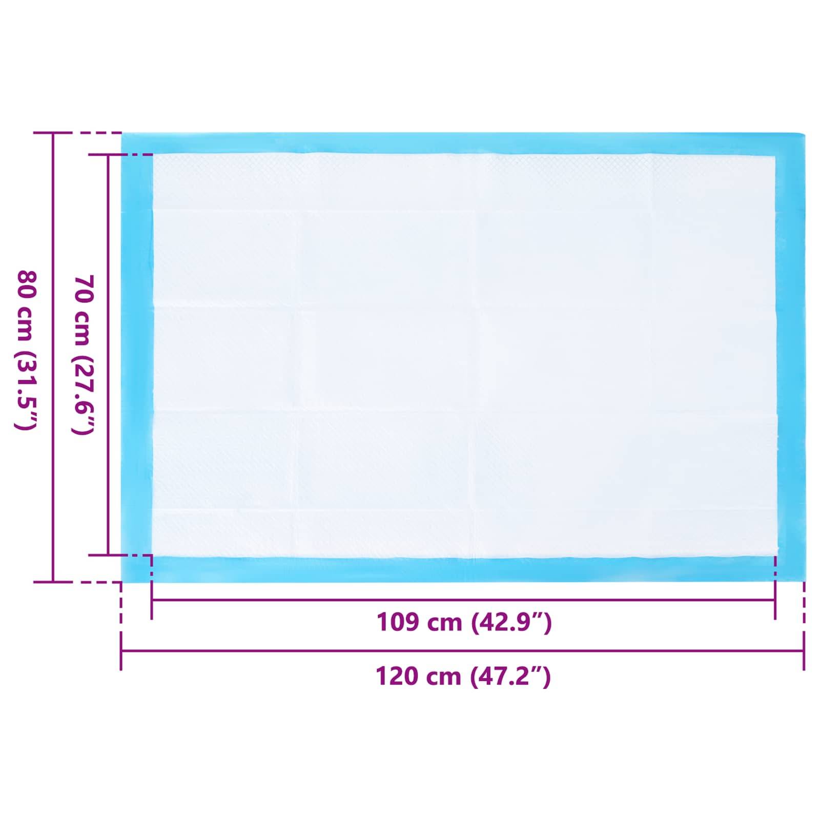 Vidaxl - Tapis d'entraînement pour animaux en tissu non tissé 100 pcs vidaXL 42025297 - Image 3
