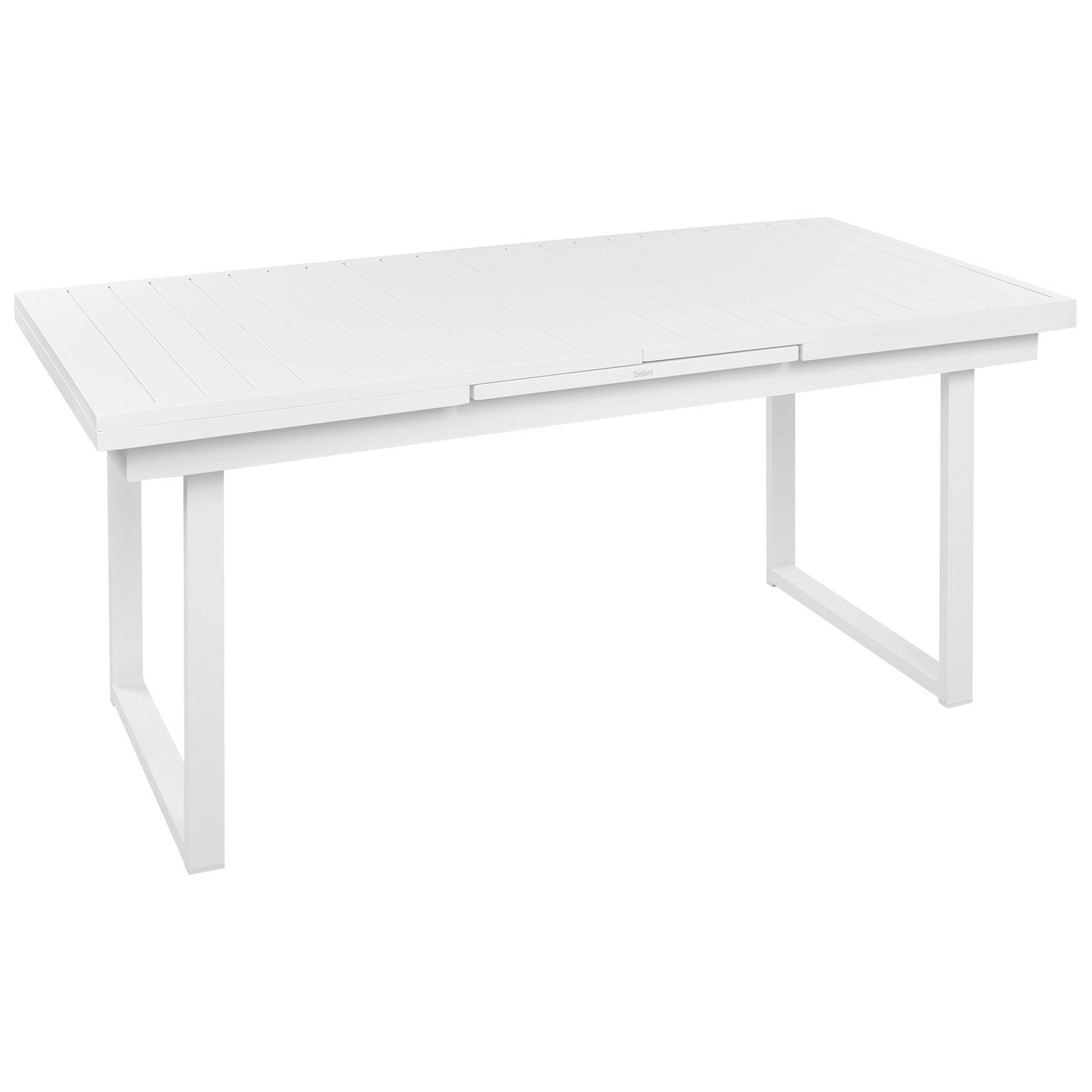 Beliani - Set de salle à manger, 6 Personnes Aluminium Blanc VALCANETTO/TAVIANO - Beliani - Image 6