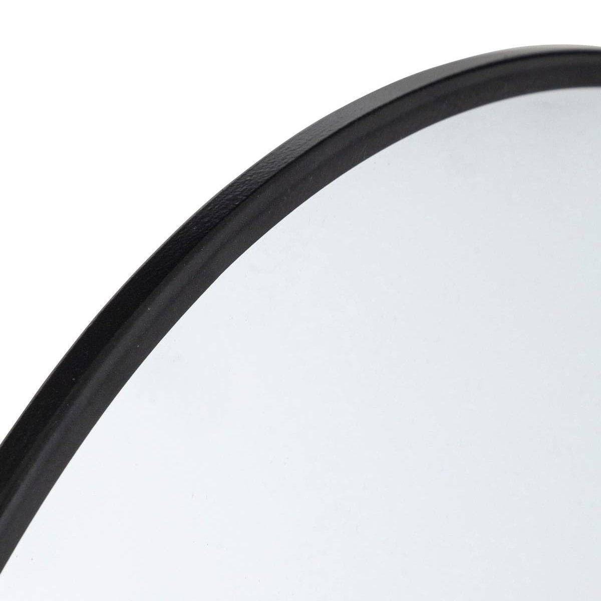 Miroir Mural Rond "Alice" 38cm Noir - Image 2
