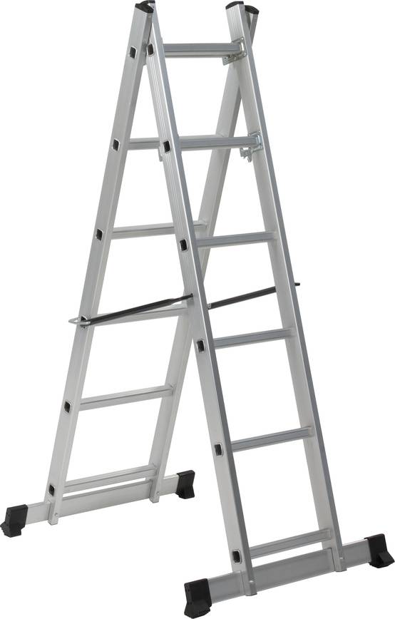 Échafaudage-échelle combiné alu, léger et compact, utilisable sur escalier - ESCALO - Image 4