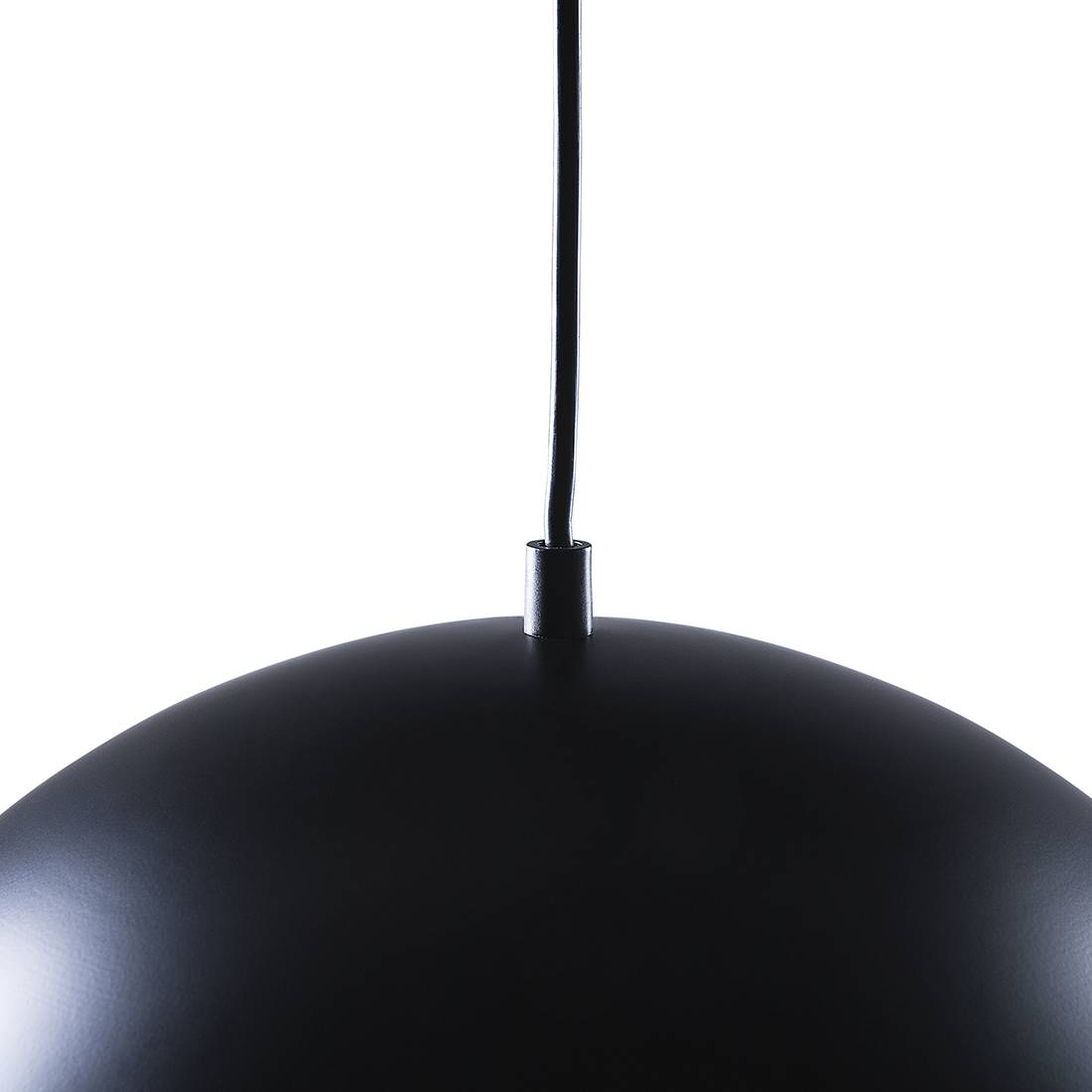 Beliani - Lampe suspension Acier Noir PADMA - Beliani - Image 4