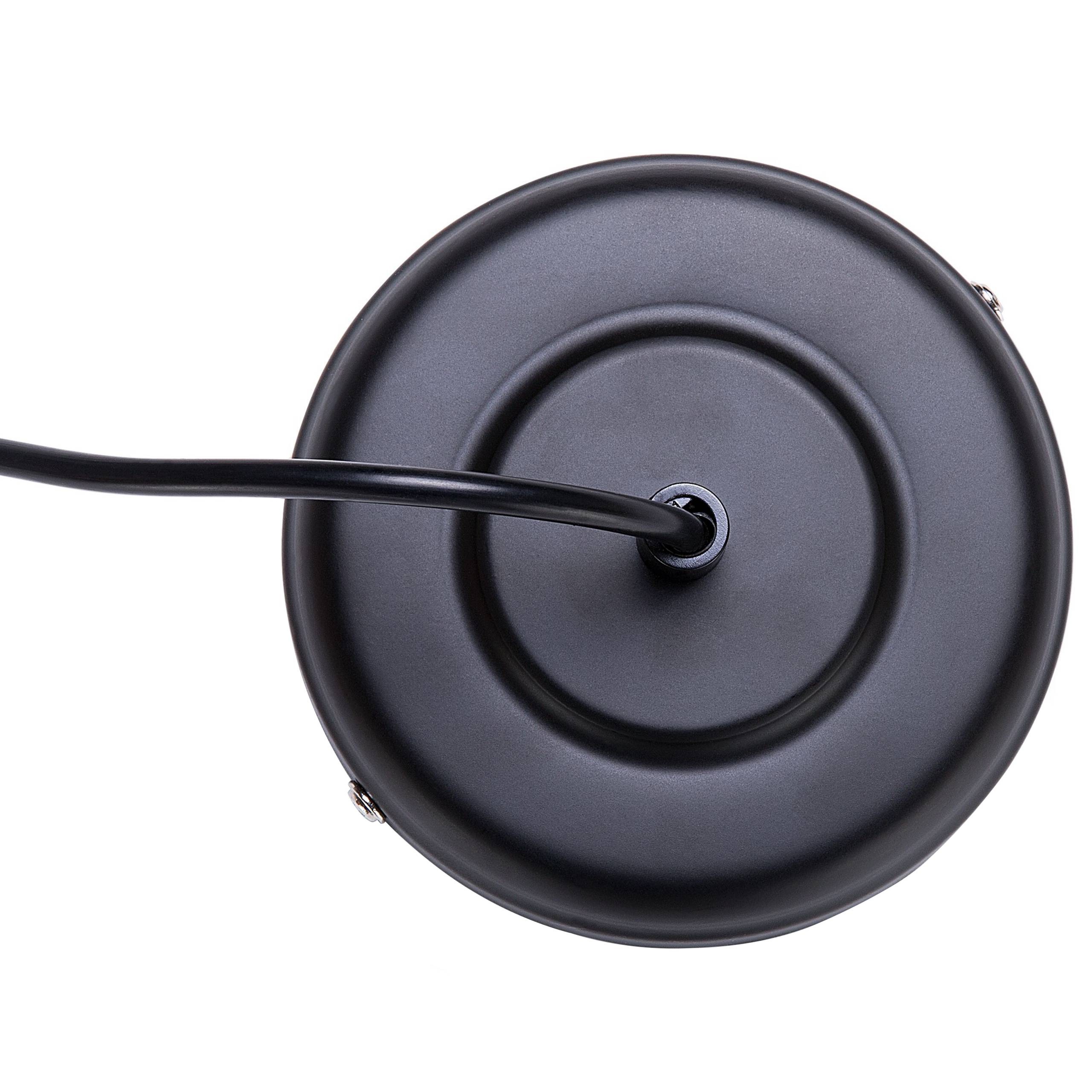 Beliani - Lampe suspension Acier Noir PADMA - Beliani - Image 6