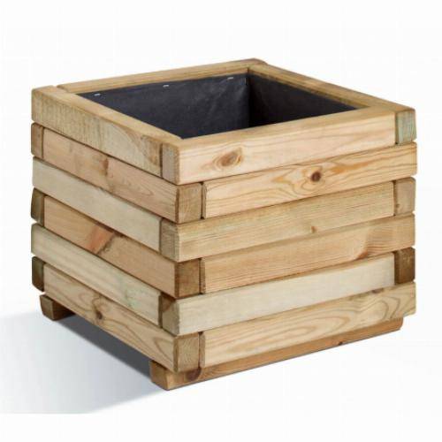 Jardipolys - Bac carré STOCKHOLM 40 cm - 28L - 40 x 40 x 33 Jardipolys - Image 4