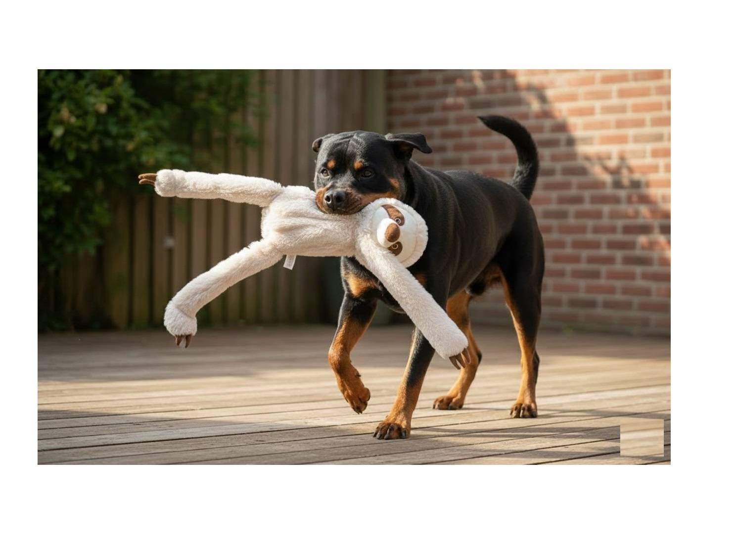 Jeu Geant sonore pour chien Paresseux en peluche - Image 2