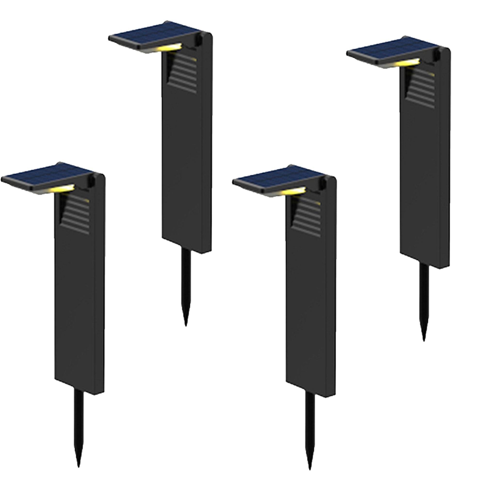 Lumisky - 4 Potelets solaires OSTRY H41cm 150LM - Image 1