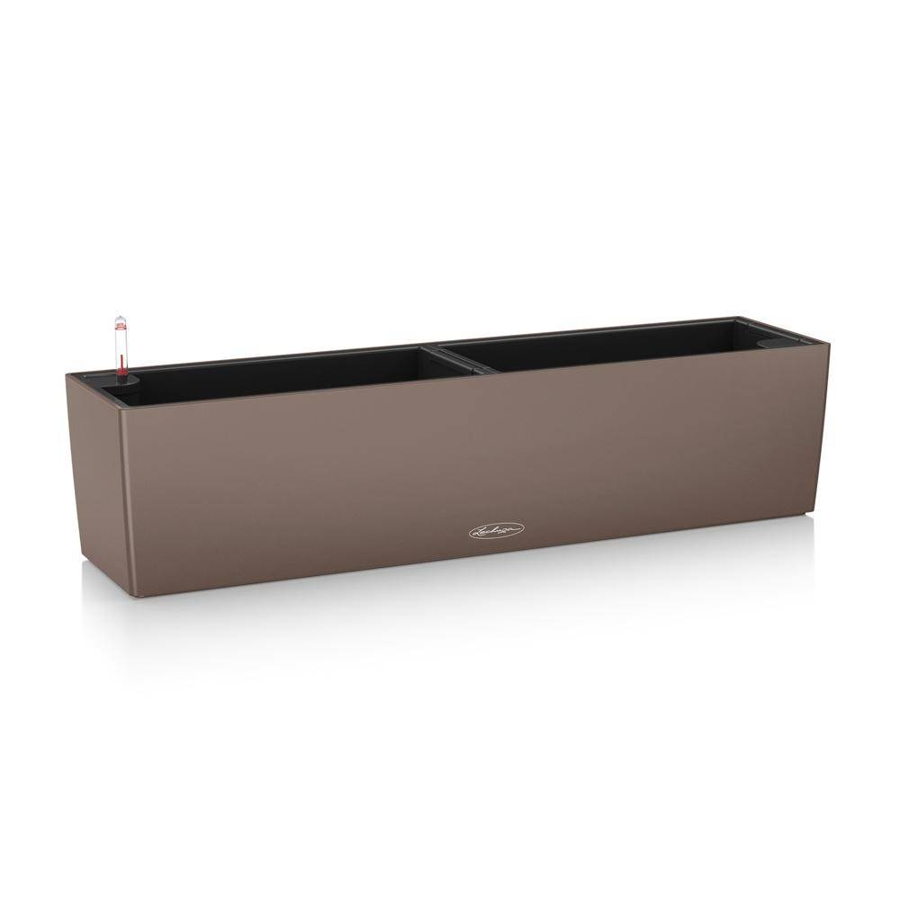 Lechuza - Pot Balconera Color 80 - kit complet, muscade - 80 cm Lechuza