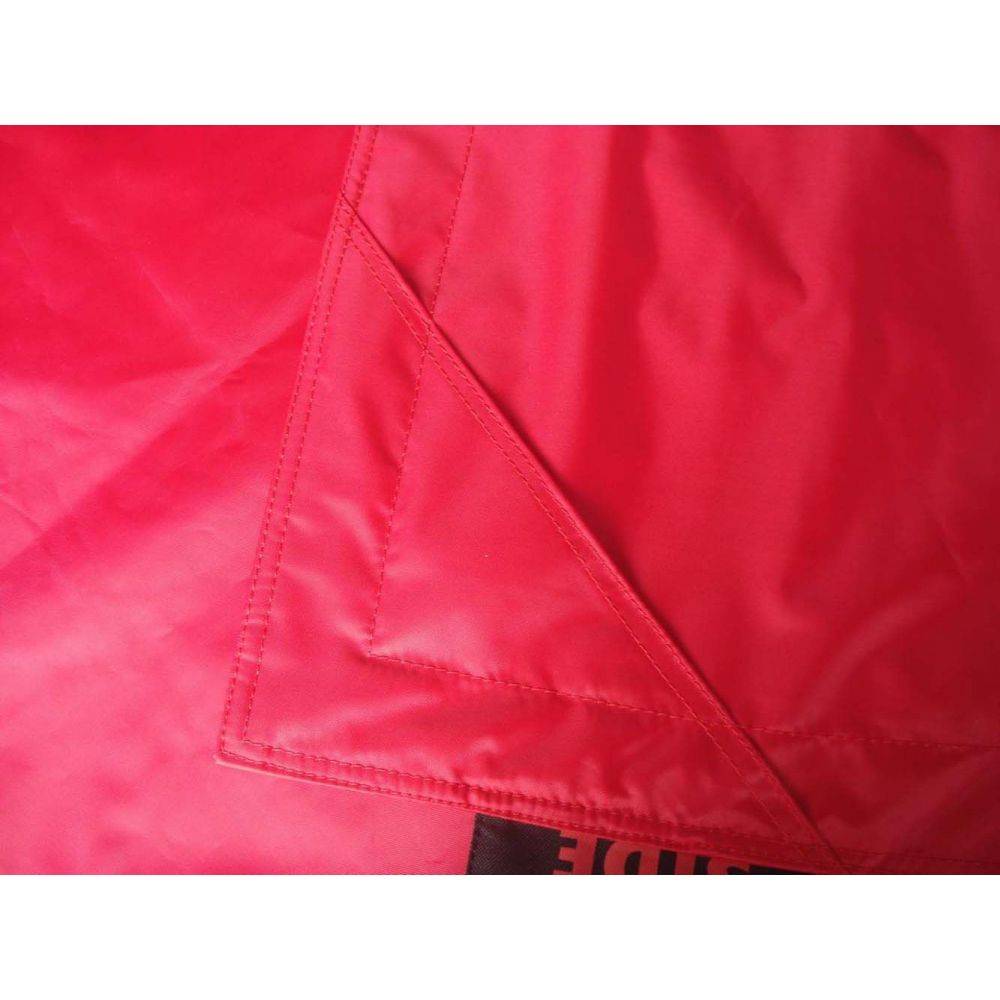 Jardindeco - Grand coussin uni Maxi XL Rouge - Image 2