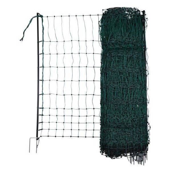 KERBL - Filet de protection volaille - 25 m - 106 cm - Double pointe - Vert - Image 1