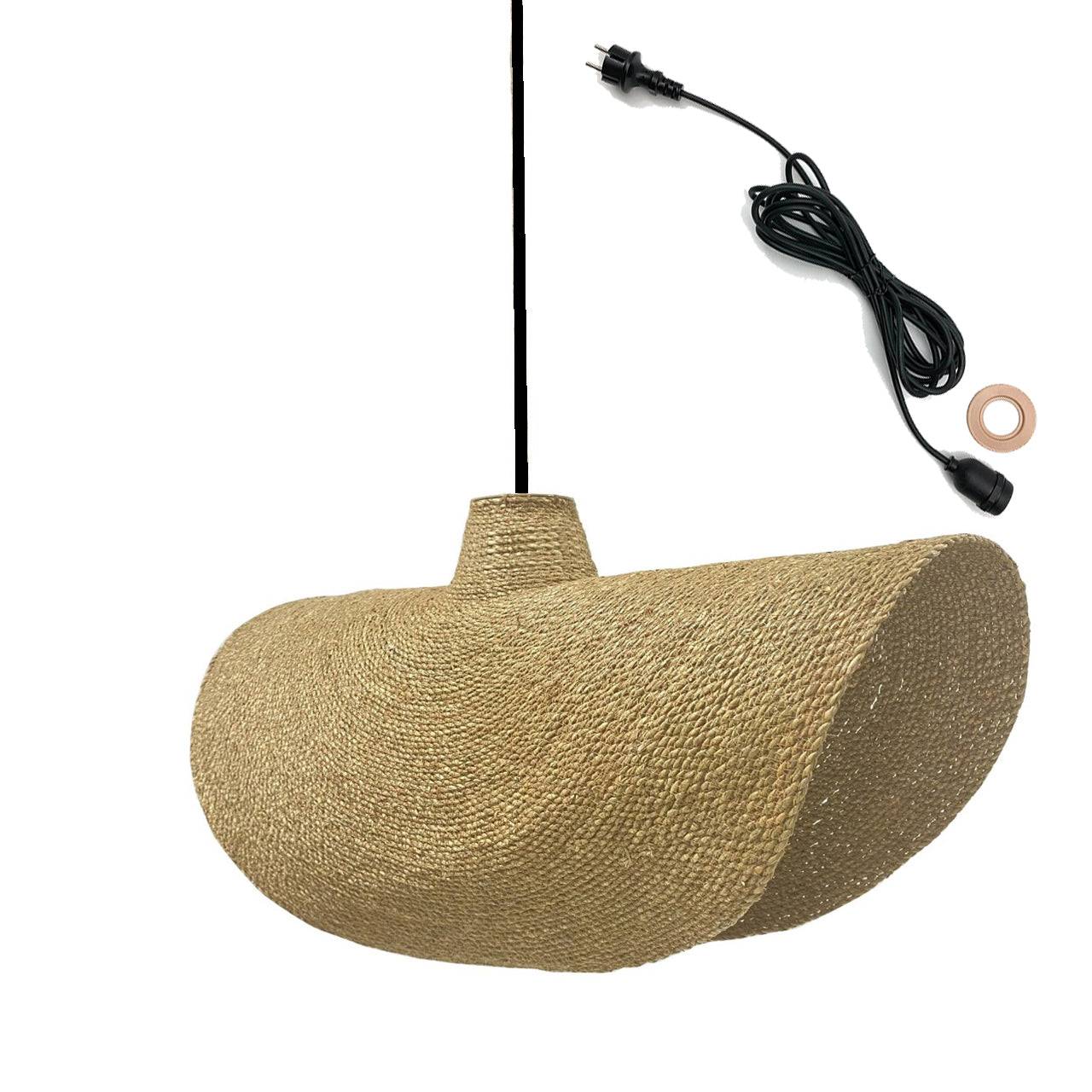 Lumisky - Suspension KLEIA Extérieure Herbe Marine Beige D93cm - Image 1