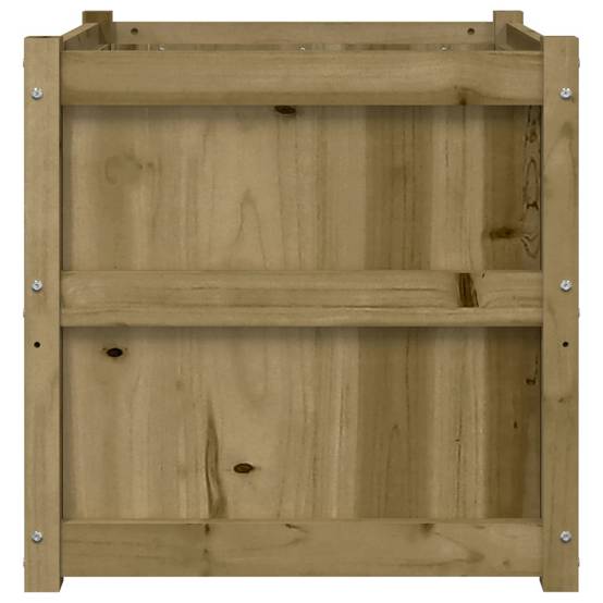 ComfortXL - Lot de 2 Jardinières Carrées Bois Pin Traité Autoclave 60x60x60 cm – ComfortXL Outdoor Living - Image 7