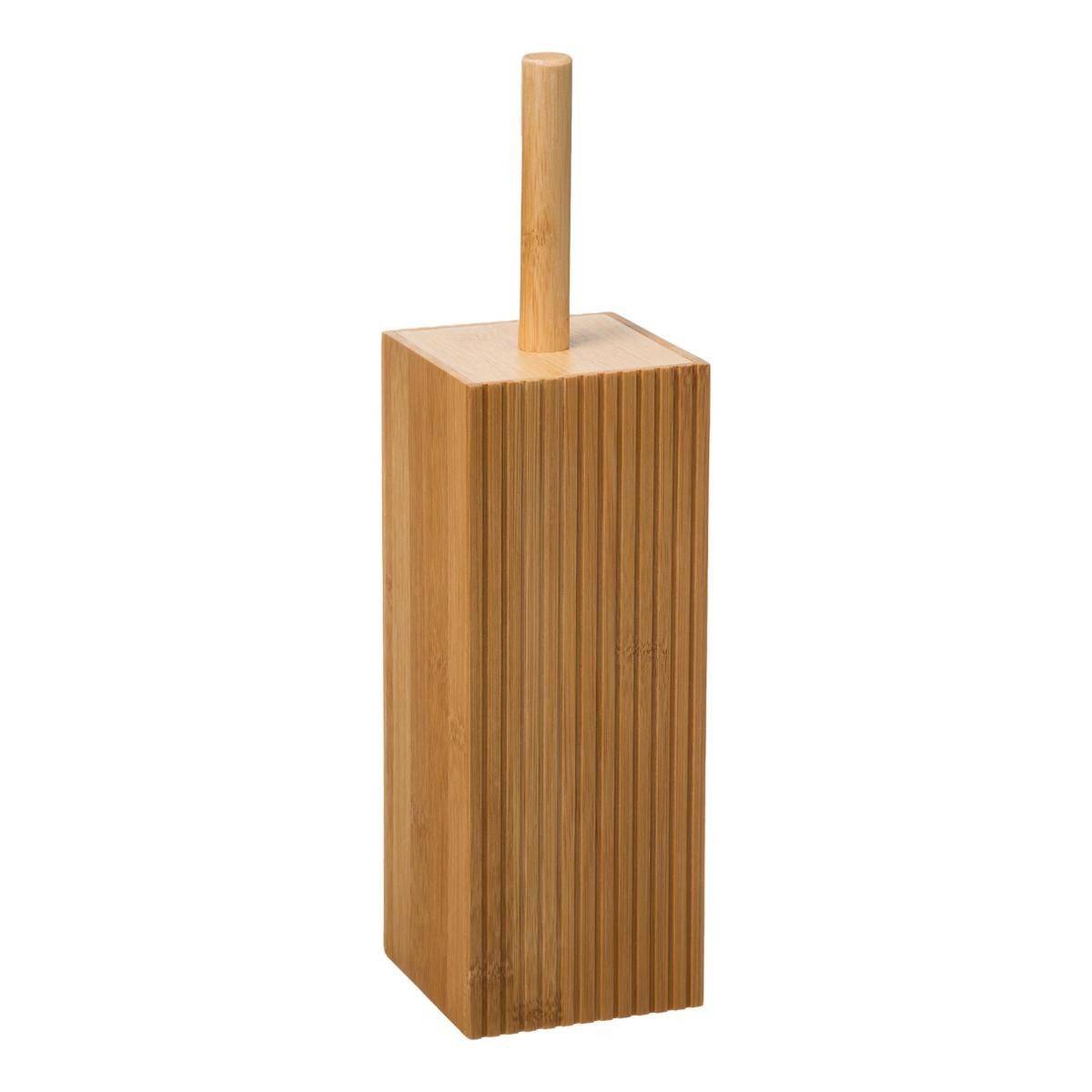 Brosse WC Bambou "Terre Inconnue" 37cm Naturel - Image 1