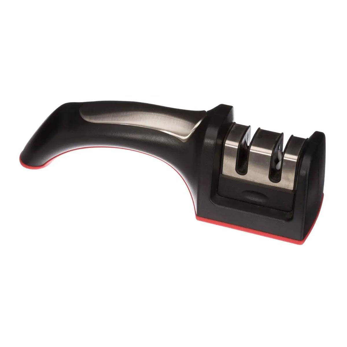 Aiguiseur à Couteaux "Double Fonction" 19cm Noir - Image 1
