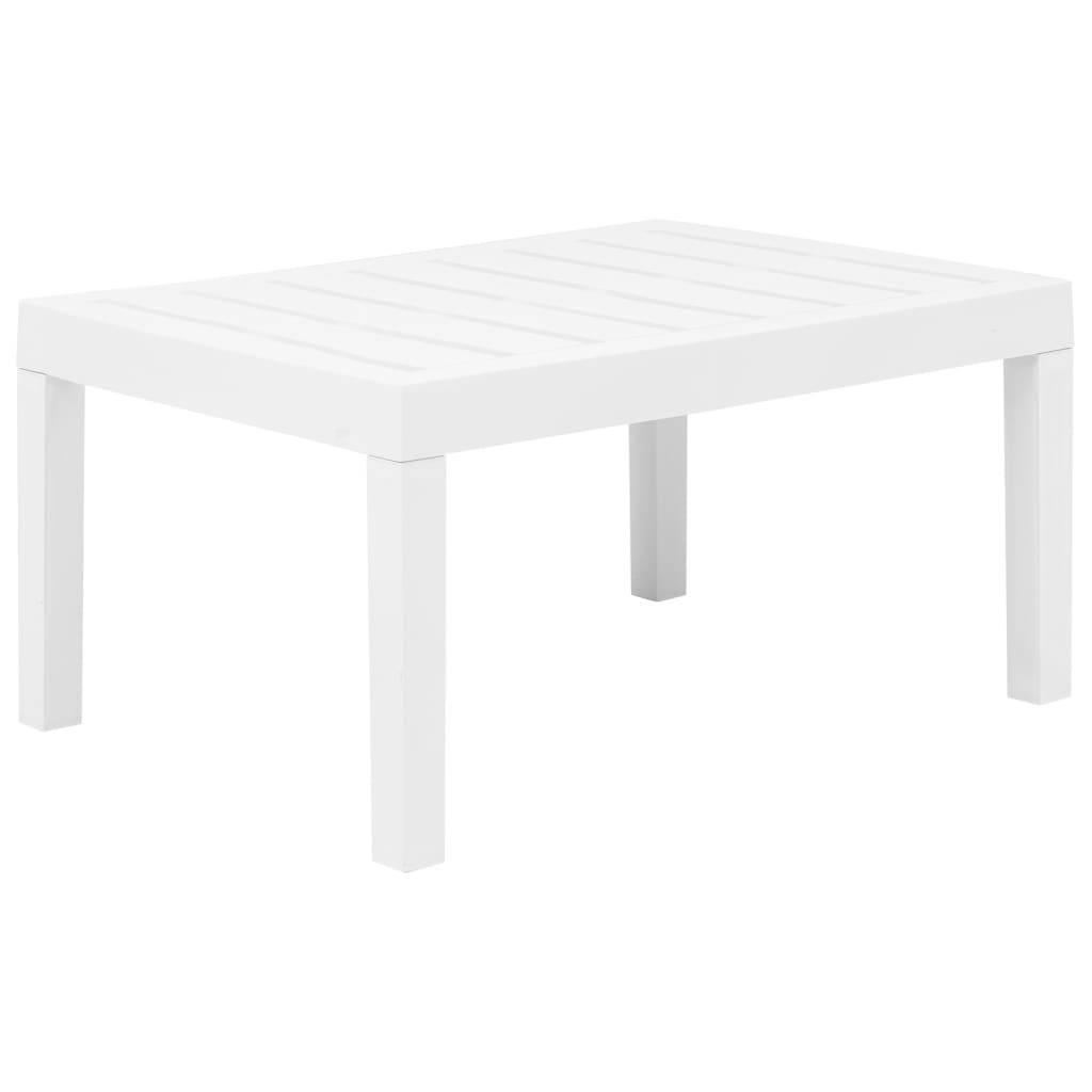 ComfortXL - Salon de Jardin 3 Pièces Plastique Résistant avec Coussins d'Assise pour Balcon et Terrasse Blanc – ComfortXL Outdoor Living - Image 8