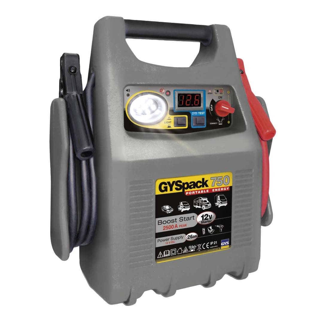 Démarreur autonome Booster GYSPACK 750 | 026179 - Gys