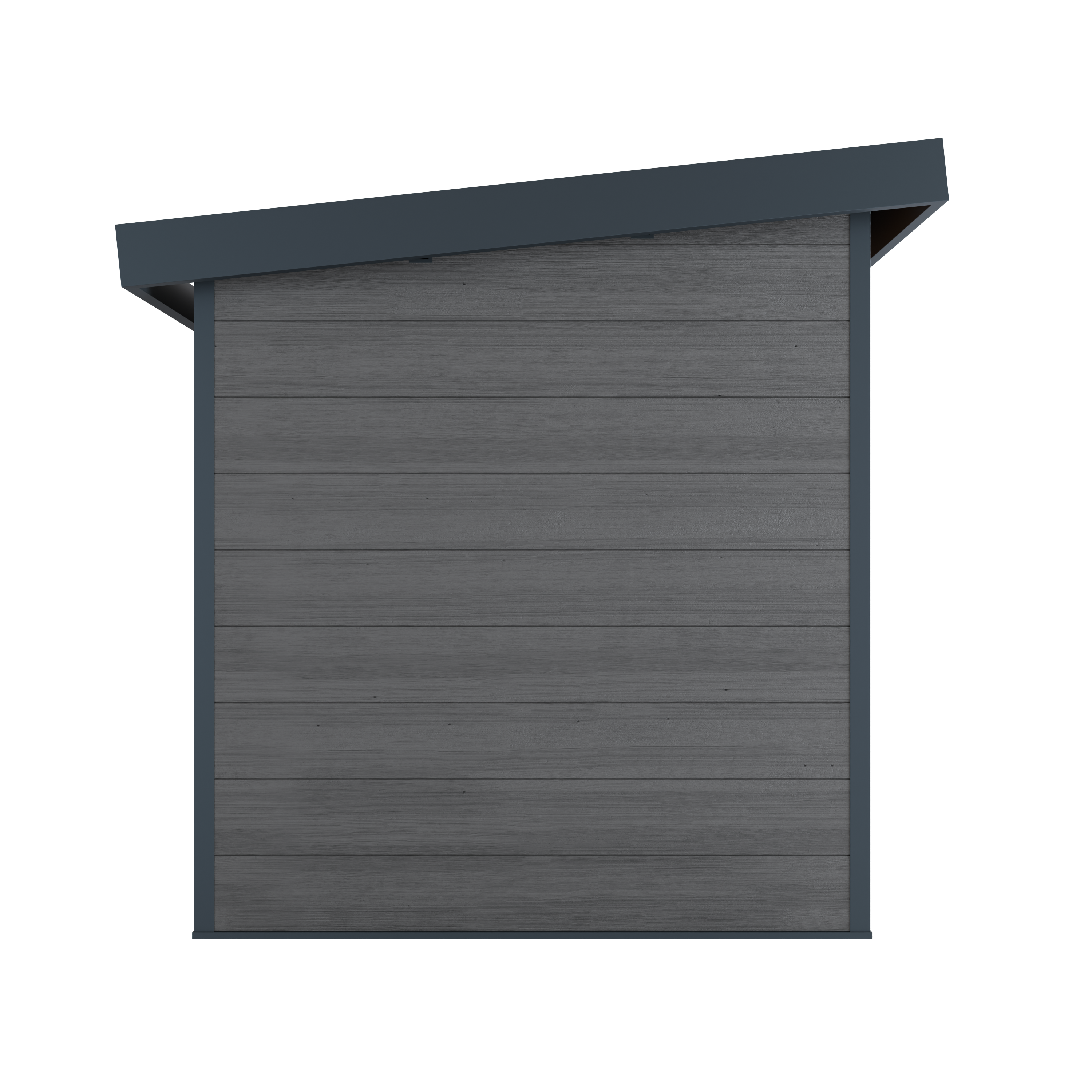 Abri de Jardin Composite ALMA - 5m2 - Gris - Cabane de jardin - Image 5