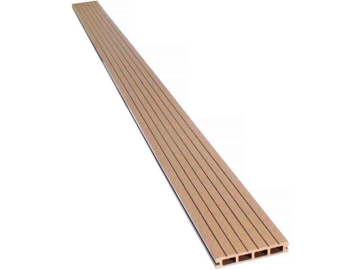 Habitat Et Jardin - Lot De 3 Lames De Terrasse Composite Alvéolaires - Long: 2,4m - Surface 1m² - Terracotta -habitat Et Jardin - Image 1
