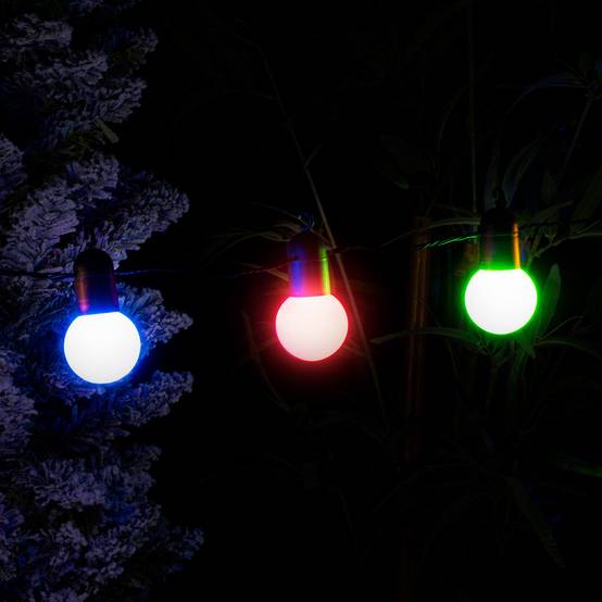 Guirlande lumineuse guinguette électrique 30 LED interconnectable - Image 10