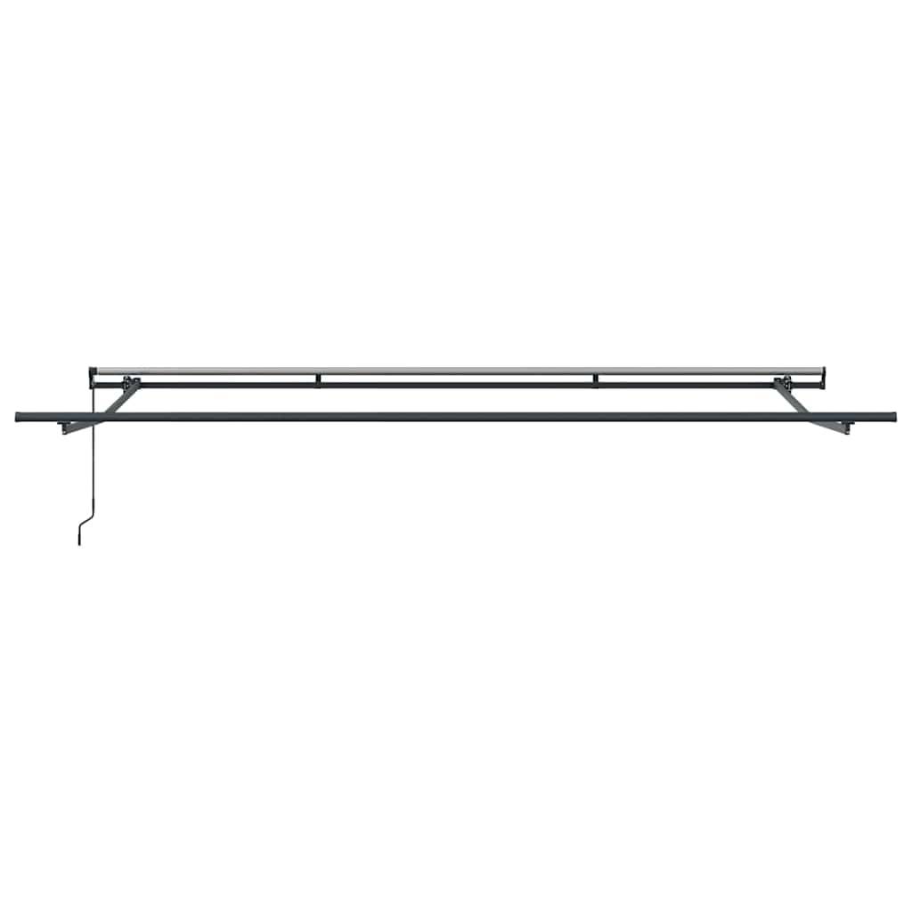 Vidaxl - Auvent rétractable Rouge et Blanc 400 × 350 cm vidaXL 3330755 - Image 8