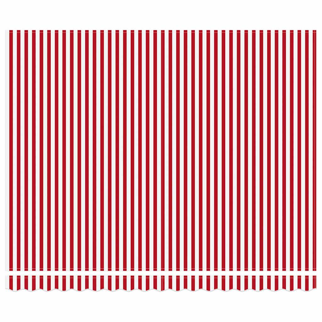 Vidaxl - Auvent rétractable Rouge et Blanc 400 × 350 cm vidaXL 3330755 - Image 7