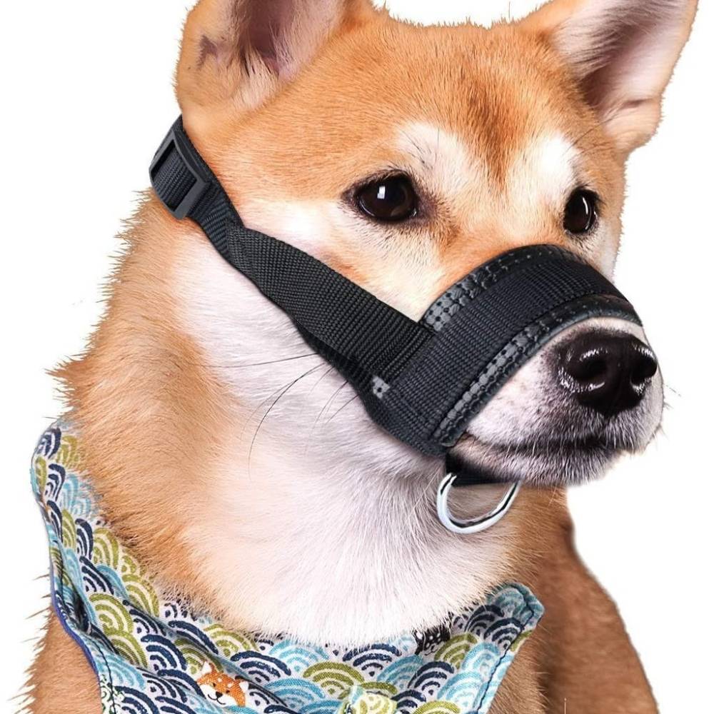 IntiMeg - Muselière de chien noire - IntiMeg - Image 1