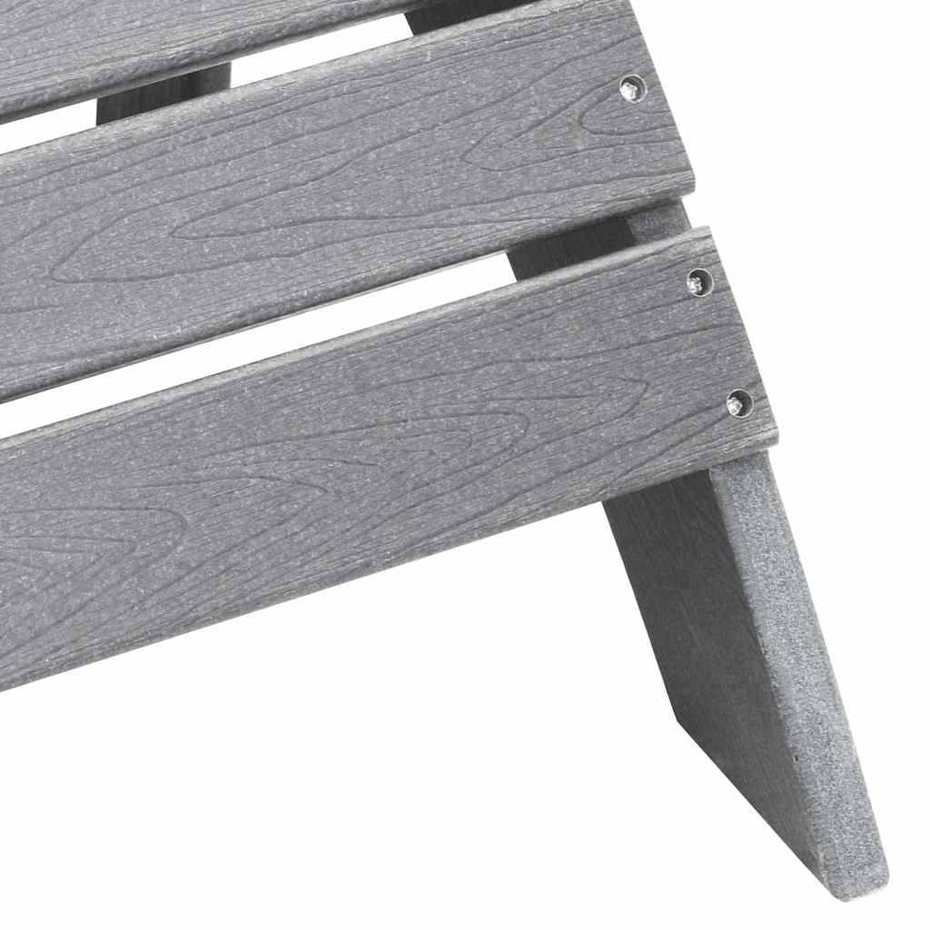 Prolenta Premium - Chaise bois composite  Prolenta gris clair  74 X 82 X 92 cm  1-personnes - P95029G - Image 7