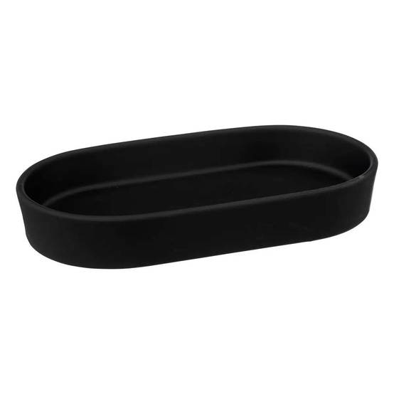Plateau de Salle de Bain "Cocon" 19cm Noir Khôl