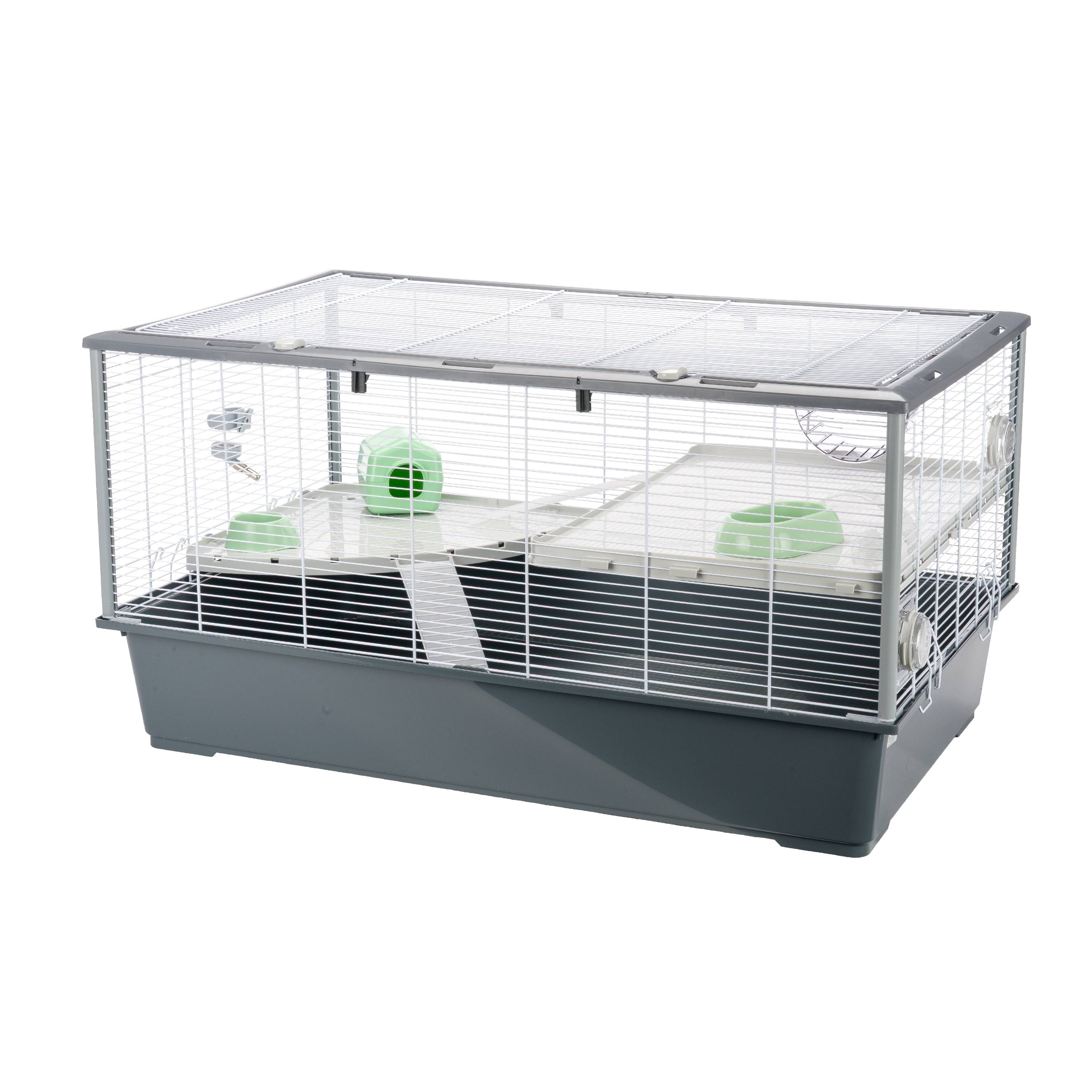 Ferplast - Cage à hamsters Ferplast Criceti 100 spacieuse accessoirisée robuste plusieurs niveaux - Image 1