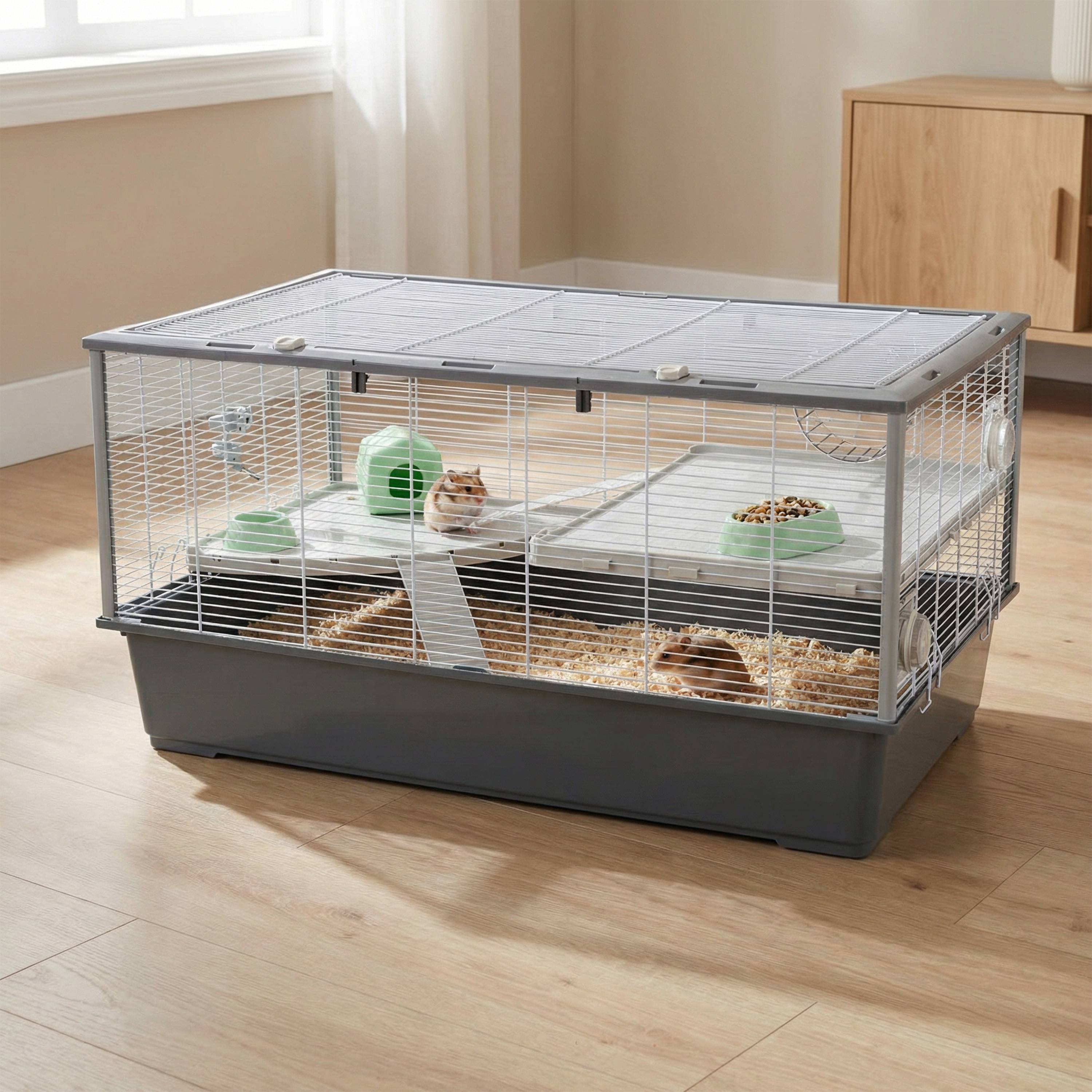 Ferplast - Cage à hamsters Ferplast Criceti 100 spacieuse accessoirisée robuste plusieurs niveaux - Image 3