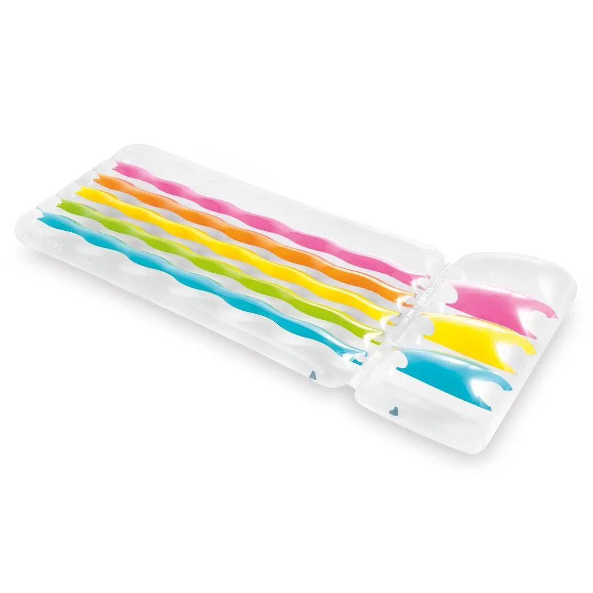 Matelas Gonflable "Arc-en-Ciel" 203cm Multicolore - Image 2