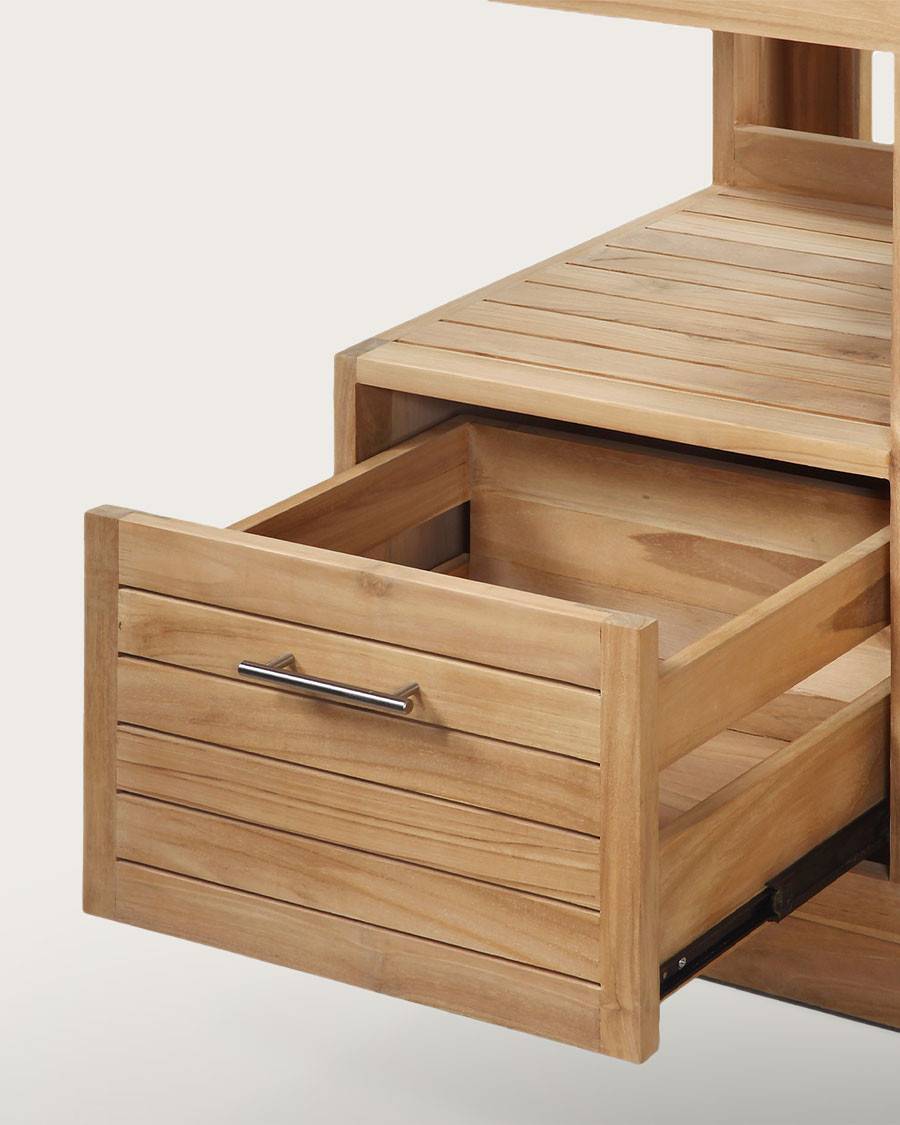 Oasis - Meuble en teck massif 120 cm - UNIQKA - Image 3