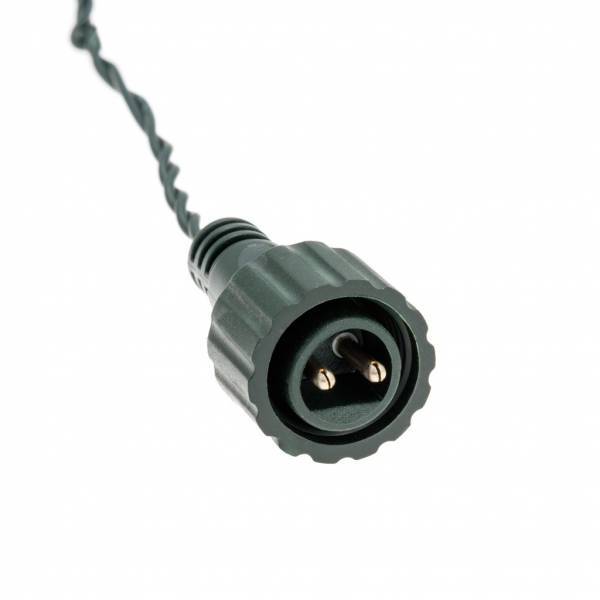 Guirlande Boa lumineuse D6cm 10M 500 LED blanc froid extensible câble vert IP44 31V SMART Connect  Lotti - Image 5