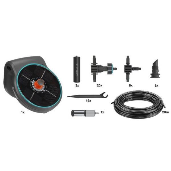 Arroseur GARDENA AquaBloom - Solution d'arrosage automatique solaire pour 20 plantes - Image 3