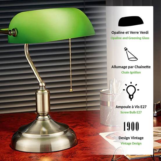 Lampe de banquier, Vert | Manufactum Lampe de banquier, Vert | Manufactum