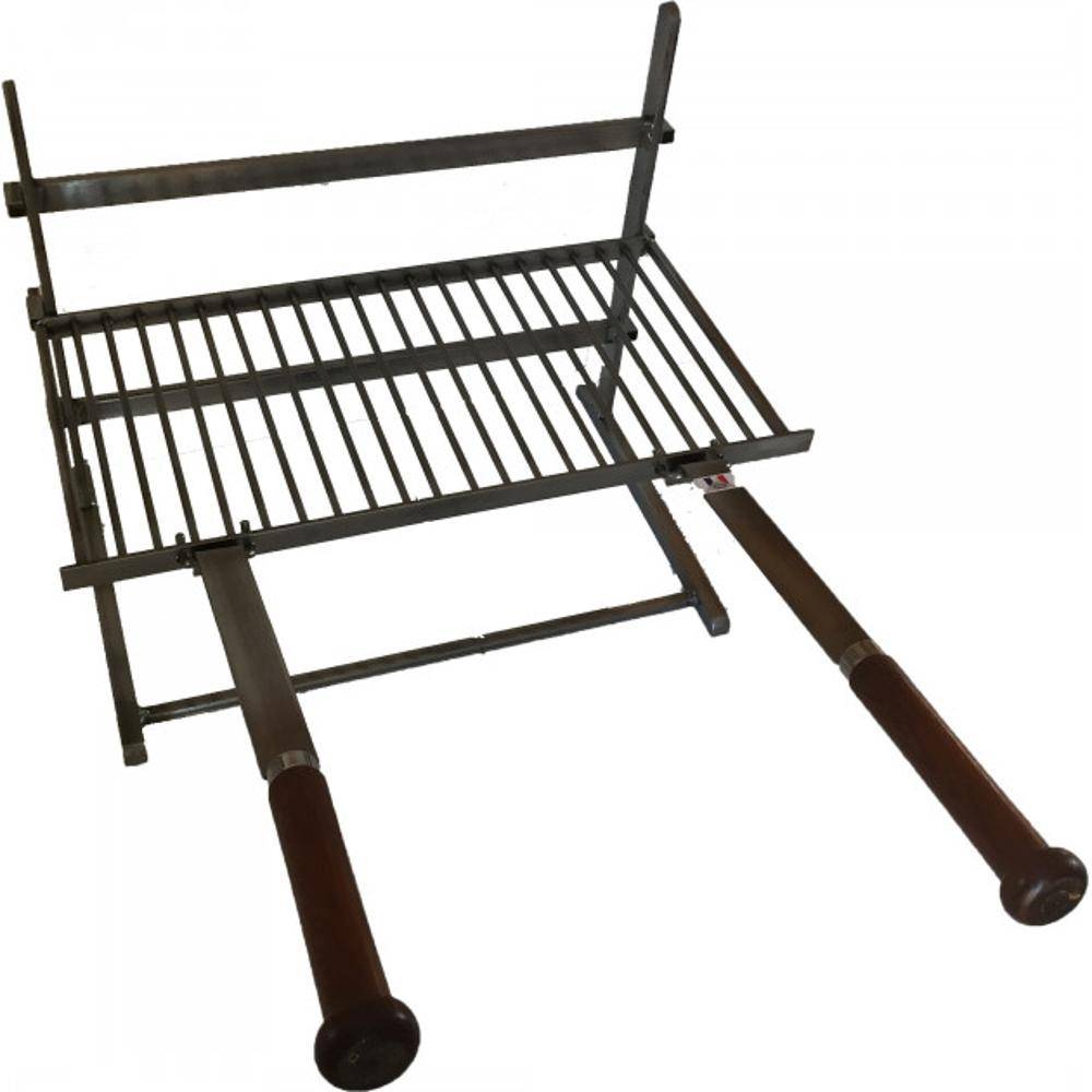 Ensemble grille barbecue de cheminée Forge de Rodez 3 étages 50 cm - Image 3