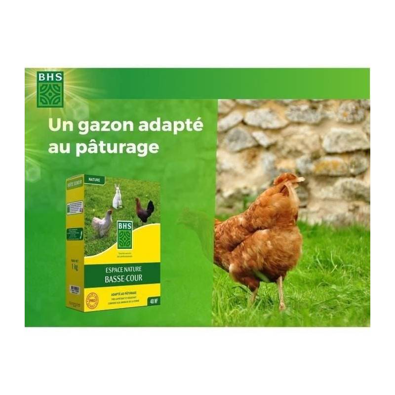 BHS - SEMENCES ESPACES NATURE BASSE-COUR 1KG - Image 2
