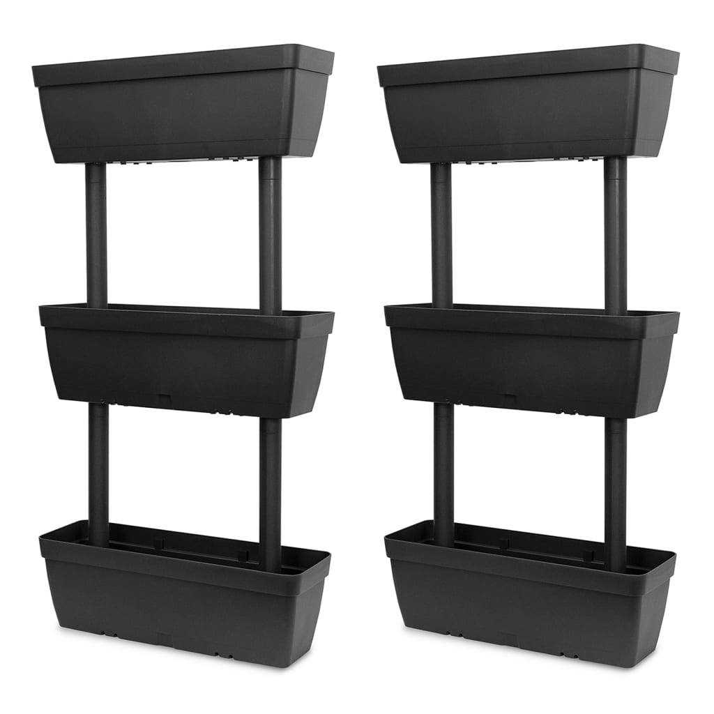 Vidaxl - Jardinières 6 pcs 100 cm Anthracite vidaXL 151823 - Image 2