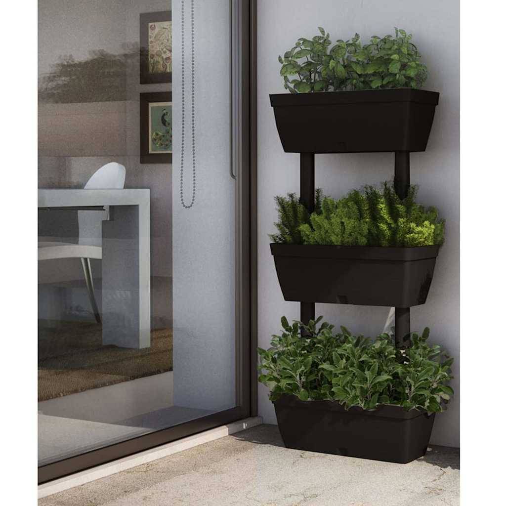 Vidaxl - Jardinières 6 pcs 100 cm Anthracite vidaXL 151823 - Image 1