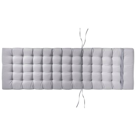 Coussin d'assise d'extérieur Polyester Gris clair CESANA PREMIUM - Beliani - Image 5