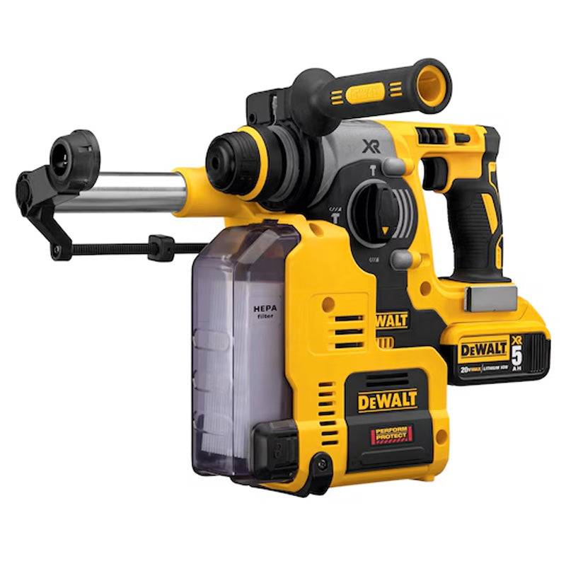 Système d’extraction des poussières DEWALT D25303DH-XJ pour marteaux rotatifs 18 V (DCH273) Dewalt - Image 2