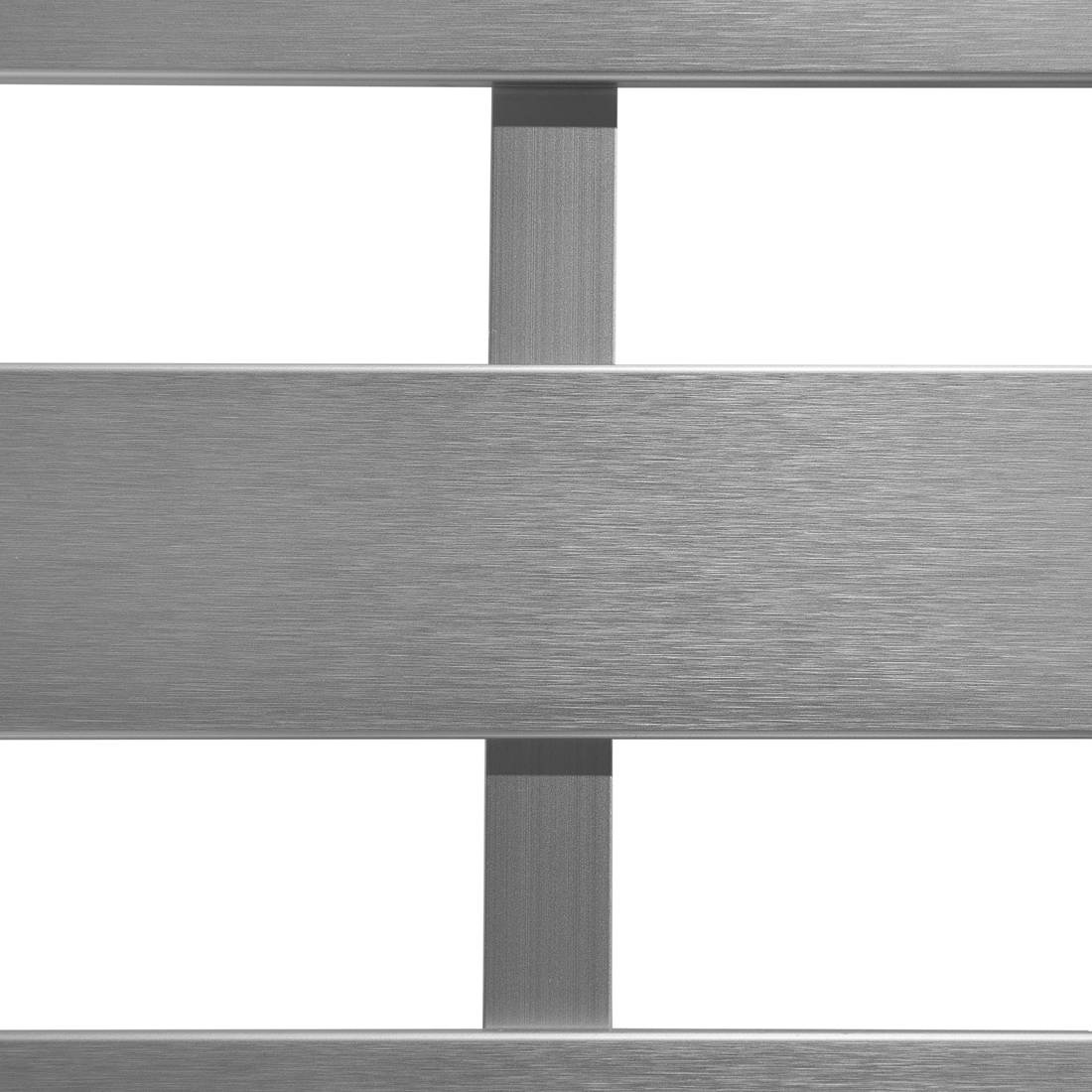 Beliani - Fauteuil Aluminium Gris foncé SALERNO - Beliani - Image 10