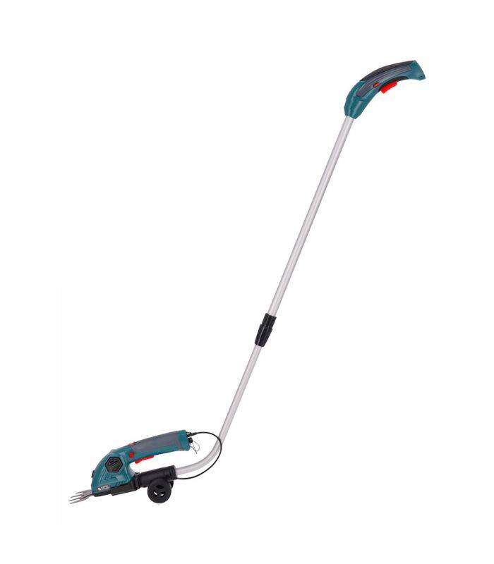 Taille-haie et cisaille à gazon 2 en 1 sans fil avec manche télescopique Könner & Söhnen KS SHT-8V + Extension Pole - Image 1
