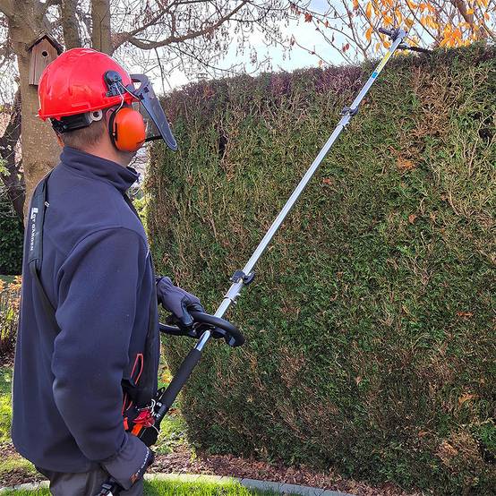 Gt Garden - Taille-haies thermique sur perche, 52 cm3, 3 CV, longueur 3.30 mètres - GT GARDEN - Image 3