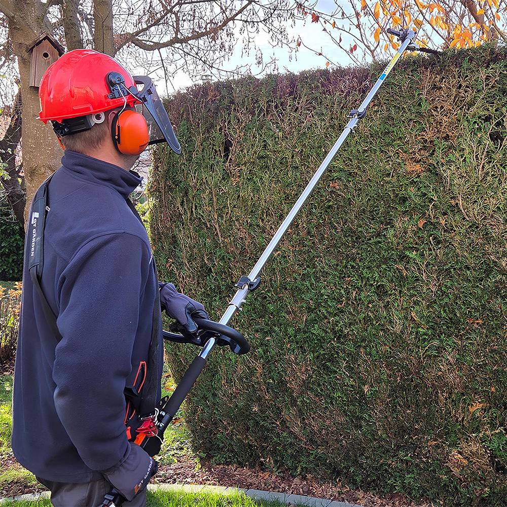 Gt Garden - Taille-haies thermique sur perche, 52 cm3, 3 CV, longueur 3.30 mètres - GT GARDEN - Image 3