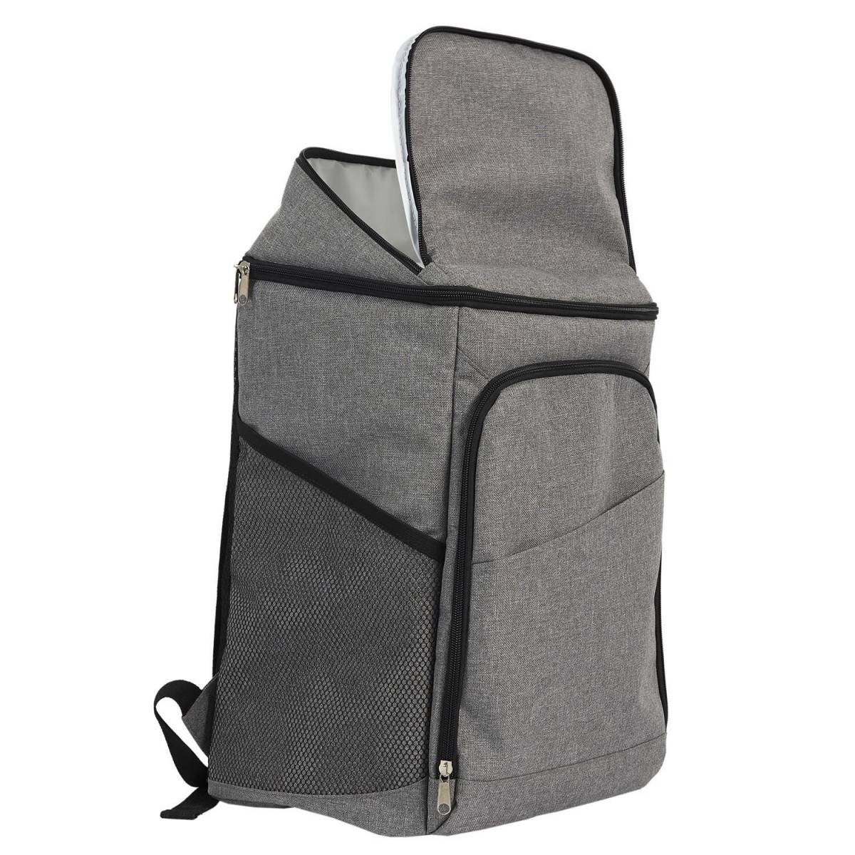 Cook Concept - Sac à Dos Fraîcheur "Multipoches" 26L Gris - Image 5