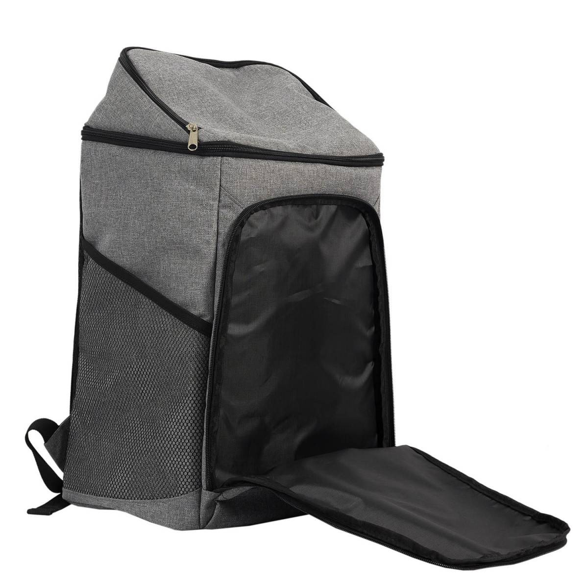 Cook Concept - Sac à Dos Fraîcheur "Multipoches" 26L Gris - Image 4