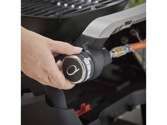 Weber - Barbecue à gaz Q 1200N noir + Rôtissoire - Weber - Image 4